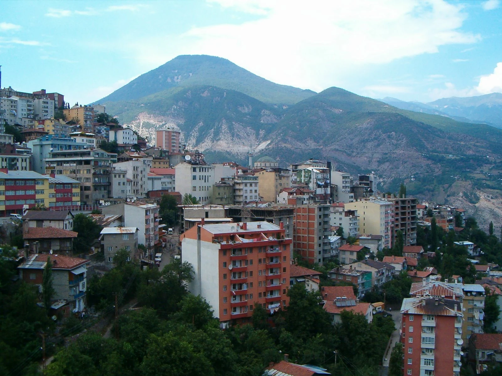 Artvin şehir görünümü